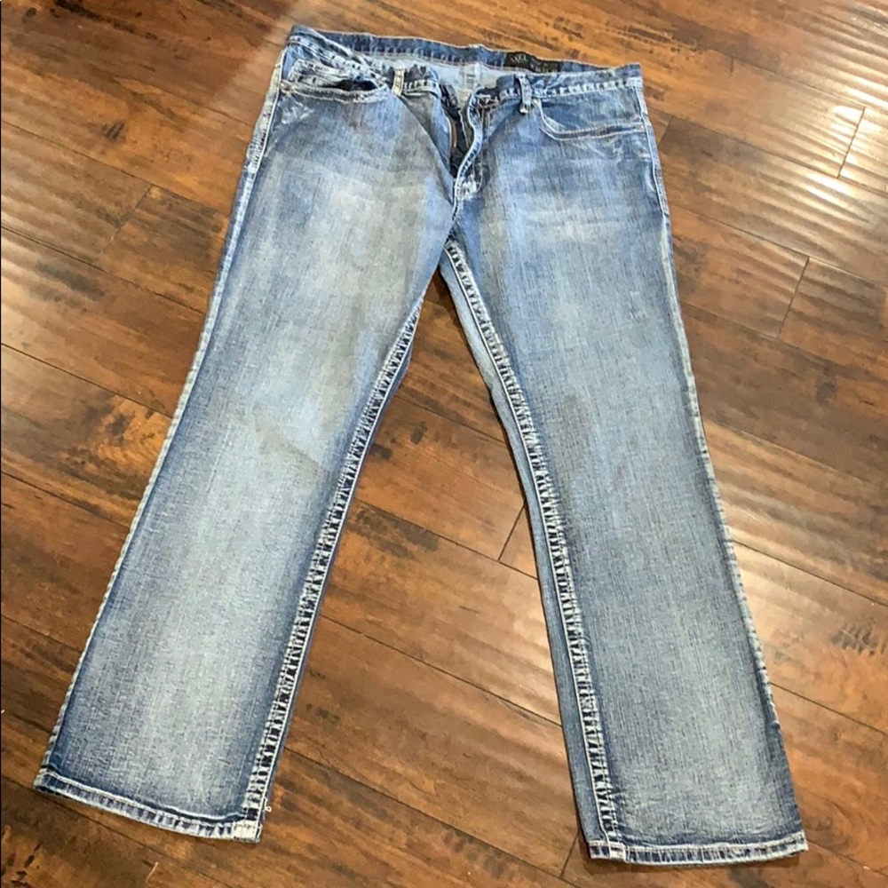 T.K. Axel Slim Boot Jeans 38x32